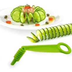 1PC Affettatrice A Spirale Cetriolo Carota Patata Verdura Frutta Affettatrice Rotante Coltello Da Taglio Multifunzionale Utensili Da Cucina Colore Casuale 7 1PC Affettatrice A Spirale Cetriolo Carota Patata Verdura Frutta Affettatrice Rotante Coltello Da Taglio Multifunzionale Utensili Da Cucina Colore Casuale -Elettrodomestici 76616633 3