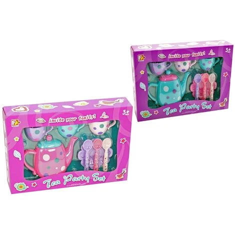 KIDZ CORNER 440002 SET DI 3 TAZZE CON PUNTI MULTICOLORE