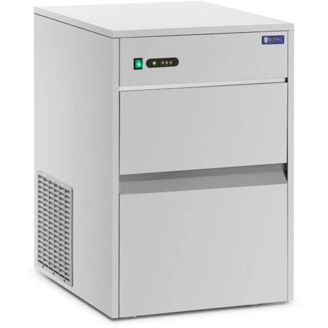 Macchina Del Ghiaccio Macchina Cubetti Ghiaccio 50kg/24h Acciaio Inox