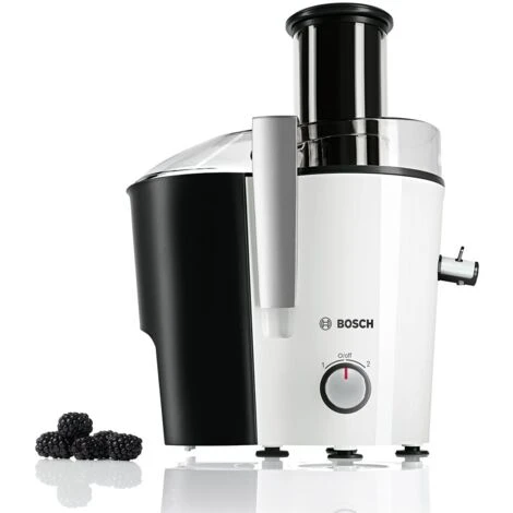 Bosch Elettrodomestici MES25A0 Centrifuga, 700 W, 2 Litri, 60 Decibel, Plastica, Bianco/Nero - immagine 3