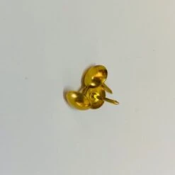 BULLETTE Chiodi Testa BOMBATA Da 9 X 15 MM Per Divano Sedia Poltrona 100 Pezzi, Colore Oro Lucido