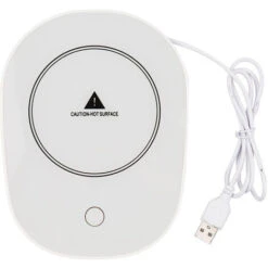 Scaldatazze USB Con Interruttore Del Sensore Di Gravità Inverno 55°C Scaldatazze Da Caffè A Temperatura Costante Scaldatazze Elettrico Da Tavolo Per Caffè Latte Tè Acqua Ufficio Uso Domestico Spegnime