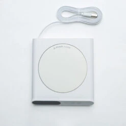 Scaldatazze Per Tazza Da Caffè, Tè Al Latte, Piastra Riscaldante Per Bevande Elettrica, Promemoria Timer Alimentato Tramite USB Per L'home Office (bianco)