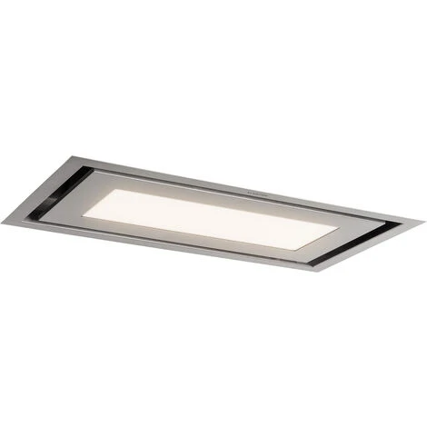 Klarstein Remy Brilliant Edition- Cappa A Isola, 90 Cm, 609 M³/h, Classe Energetica A, LED, Vetro