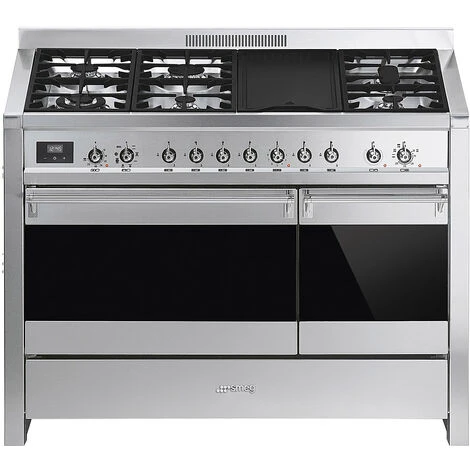 Smeg Cucina Elettrica Opera A3-81 120 Cm Acciaio Inox