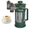 SCHIUMALATTE CAFFE SBATTITORE SCHIUMATORE CAPPUCCINO SHAKER VETRO MONTALATTE