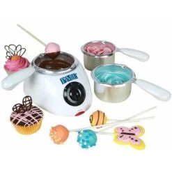 PME Cioccolatiera Elettrica, Plastica, Bianco