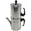 Ilsa Napoletana Caffettiera, 6 Cups, Alluminio, Argento