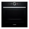 Bosch HSG636BB1 Serie 8 Forno Elettrico Multifunzione Da Incasso A Vapore Full Steam Capacita' 71 Litri Classe Energetica A+ 14 Programmi EcoClean Fast Pre-Heating 60 Cm Nero