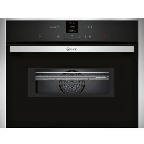 Forno Combinato Integrabile 45l Inox/nero - C17mr02n0 - Neff