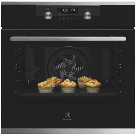 Electrolux KODDP66X Forno Elettrico Da Incasso Multifunzionale 72 Litri Classe A+ Con Grill E Funzione Vapore Colore Nero