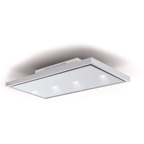 Cappa A Soffitto A Libera Installazione ヨ GEA FREE BIANCA 90x60 Cm. 900 M3/h