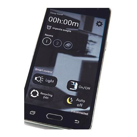 Cappa A Soffitto A Libera Installazione ヨ GEA FREE BIANCA 90x60 Cm. 900 M3/h - immagine 3