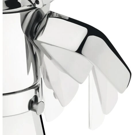 Caffettiera 3 / 1 Tazze Acciaio Inox Giannina Restyling Giannini - immagine 2