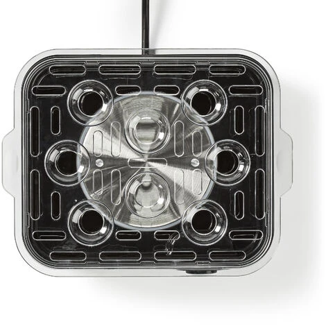 Nedis Bollitore Per Uova 8 Uova Misurino Alluminio / Nero - immagine 4