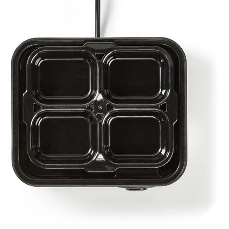 Nedis Bollitore Per Uova 8 Uova Misurino Alluminio / Nero - immagine 5