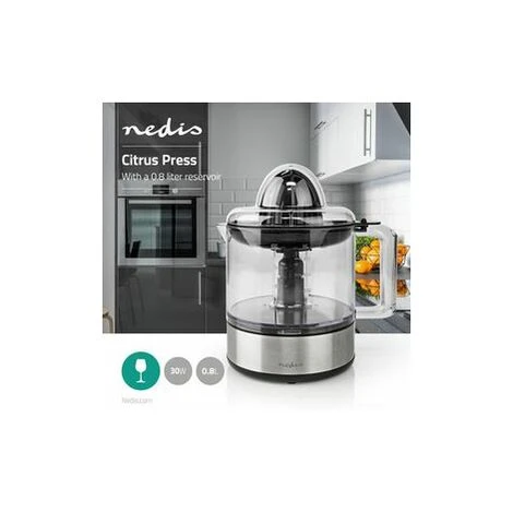 Nedis Spremiagrumi 30 W Argento / Nero - immagine 2