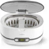Nedis Pulitore Ultrasonico Dei Gioielli 130 Mm 200 Mm 125 Mm Alimentazione Da Rete 230 V AC 50 Hz Euro / Tipo-C (CEE 7/16) Bianco Plastica