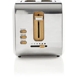 Nedis Tostapane Serie Soft Touch 2 Slot Livelli Di Doratura: 6 Funzione Di Scongelamento Bianco