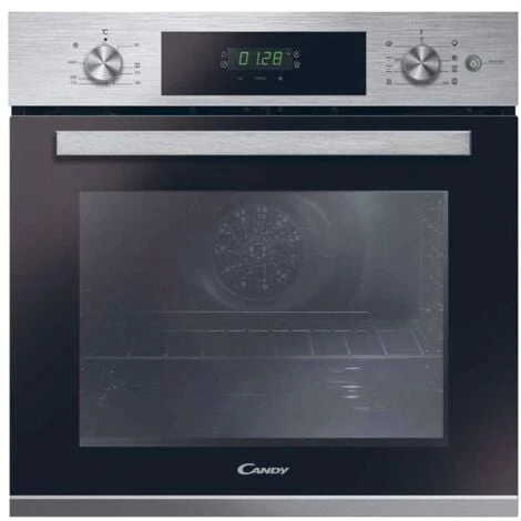 Candy FCT615X/1 Forno Elettrico Ventilato Vapore Capacita' 70 Litri Classe Energetica A 8 Funzioni 60 Cm Inox