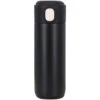 350mL Tasse à Vide Thermos Bouteille Bouteille D'eau Thermique Portable étanche En Acier Inoxydable Bouteille D'eau Flacons à Vide Bouteille Pour Voyage En Plein Air Gym Fitness (Noir)