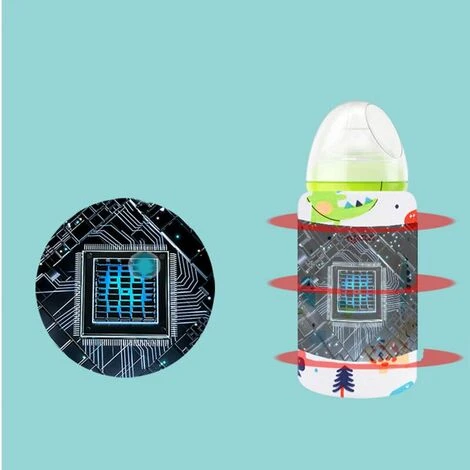 Termostato Scaldabiberon USB Portatile Per Viaggi All'aperto In Famiglia (orso Polare) - immagine 2