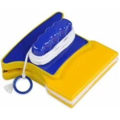 Detergente Per Vetri Magnetico Detergente Per Vetri Tergicristallo A Doppia Faccia Specchio Per Finestra Quadrato Raschietto Per Acquario Spazzola Per La Pulizia Della Casa Lavaggio Del Tergipavimento