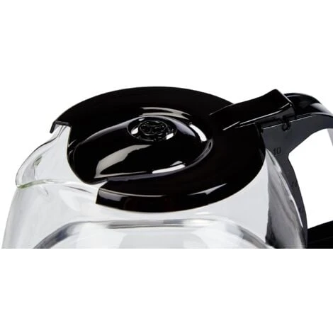 Melitta Caraffa Di Ricambio In Vetro Per Macchina Da Caffè A Goccia, Easy II 1023-02, Nera, Borosilicato - immagine 2