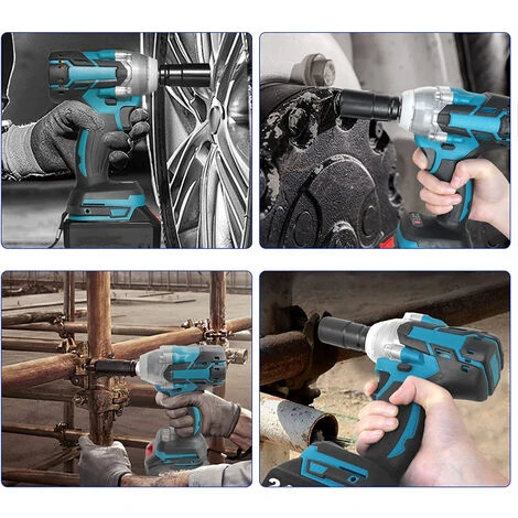 Trapano Avvitatore A Doppia Batteria Ad Impulsi Litio 20V Con Valigetta POB-280 - immagine 2