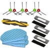 Set Di Panno Per Mocio Con Spazzola Filtro Confezione Da 5 Kit Accessori Di Ricambio Per Aspirapolvere Ecovacs Deebot Ozmo 920 950 Include 1 Spazzola Rotante 2 Spazzole Laterali 1 Filtro 1 Tampone Per