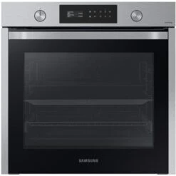 Samsung NV75A6579RS Forno Elettrico Dual Cook Display LCD Comando Vocale Pulizia Pirolitica Wifi A+ 75 L 1600 W Acciaio Iinossidabile