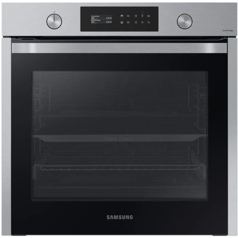 Samsung NV75A6579RS Forno Elettrico Dual Cook Display LCD Comando Vocale Pulizia Pirolitica Wifi A+ 75 L 1600 W Acciaio Iinossidabile - immagine 2