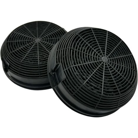 Filtri Carbone Attivo Cappa Elica F00478 Turboair Mod.47 Compatibile KIT0161384 Adatto A Missy E Box In Standard, 2 Pezzi In Confezione Ø 155 Mm H.50 Mm - immagine 2