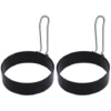 Anello Per Uovo Rotondo Anelli Per Cuociuova Per Cucinare Acciaio Inossidabile Antiaderente Metallo Cerchio Shaper Stampo Cucina Domestica Utensile Da Cucina Per Uova Fritte McMuffin Panini Stampi Per