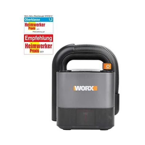 WORX WX030.9 Aspirapolvere Per Auto 20 V (S/Batti), Nero - immagine 2