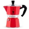 Bialetti Caffettiera Moka Express Rossa - 6 Tazze