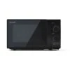 Sharp YC-GS01E-B Forno A Microonde Superficie Piana Solo Microonde 20 L 700 W Nero