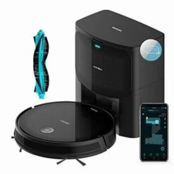 Cecotec Robot Aspirapolvere Con Base Autovaziata Conga 2299 Ultra Home X-Treme X. 4 In 1, 2100 Pa, Tecnologia SmartGyro 4.0, App, Spazzola Multifunzione, Alexa, Autonomia 160 Mins, 2 Modi