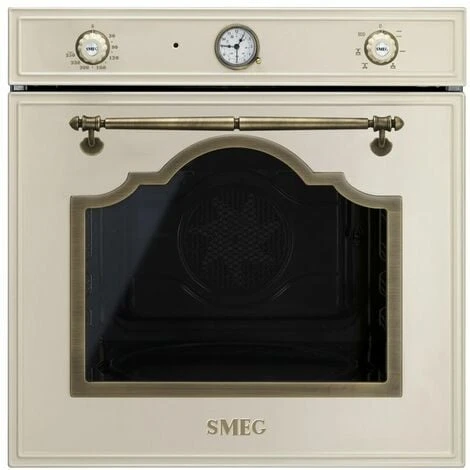 Smeg Forno Ventilato 60cm Panna Estetica Cortina Classe A-10%