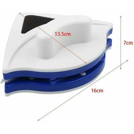 Lavavetri Lavavetri Magnetico Lavavetri A Doppio Lato Detergente Per Vetri Di Spessore 3-8 Mm - immagine 2