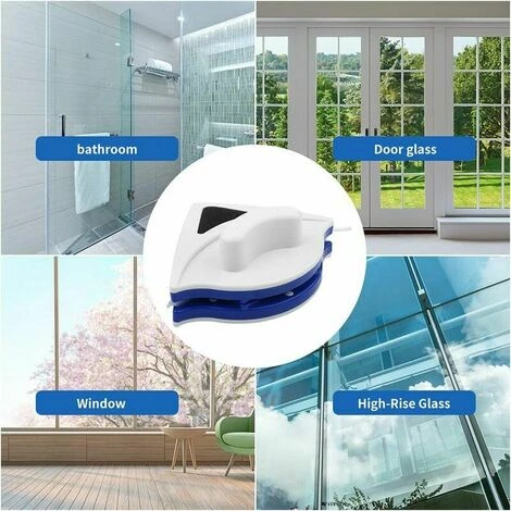 Lavavetri Lavavetri Magnetico Lavavetri A Doppio Lato Detergente Per Vetri Di Spessore 3-8 Mm - immagine 4