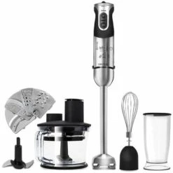 Frullatore Manuale Cecotec Potente Titanio 1000 Pro/ 1000w/ 21 Velocità