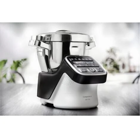 Moulinex HF8098 Companion XL, Robot Da Cucina Multifunzione, 12 Programmi Automatici, 6 Accessori, Recipiente 3L, Intervallo Di Temperatura Da 30 °C A 150 °C, Ricettario: 300 Idee Per Ricett - immagine 4
