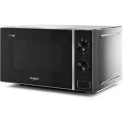 Whirlpool MWP 103 SB Superficie Piana Microonde Con Grill 20 L 700 W Nero, Argento