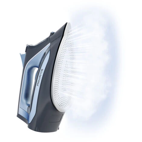 Rowenta DW4308 Express Steam, Ferro Da Stiro, Microsteam300 LASER Per Ottima Diffusione Del Vapore, Emissione Continua Di Vapore Di 40 G/min Ed Un Colpo Vapore Di 150 G/min, Capacità Del Ser - immagine 3