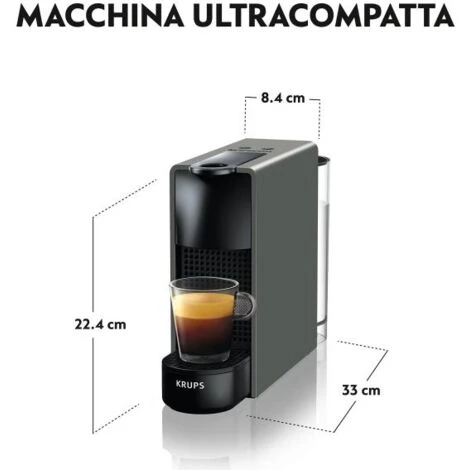 Krups Essenza Mini XN110B10 Manuale Macchina Per Caffè A Capsule 0,6 L - immagine 3