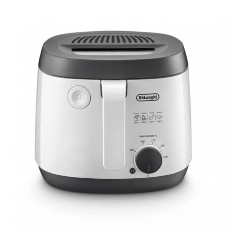 DeLonghi De’Longhi FS3021 Singolo Indipendente 1800 W Friggitrice Grigio, Bianco