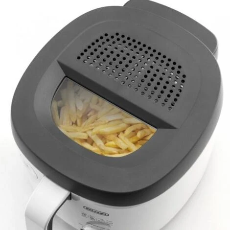 DeLonghi De’Longhi FS3021 Singolo Indipendente 1800 W Friggitrice Grigio, Bianco - immagine 3