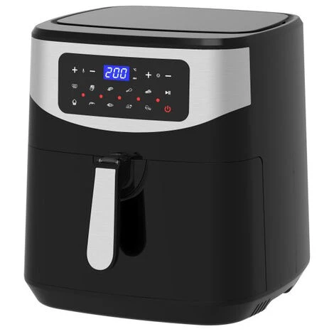 Melchioni Isabel Singolo 9 L Indipendente 1800 W Friggitrice Ad Aria Calda Nero