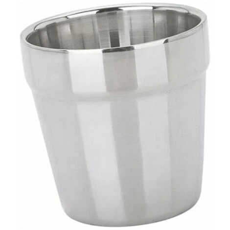 Tazza Moderna In Acciaio Inossidabile, Tazza Da Caffè, Boccale Da Birra, 4 Pezzi, - immagine 5